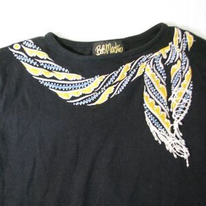 Vintage Bob Mackie Wearable Art Sweater